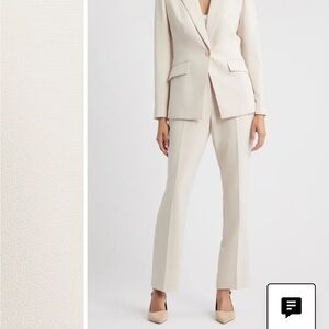 Brand new with tags Ann Taylor wool blend pleated khaki twill pants